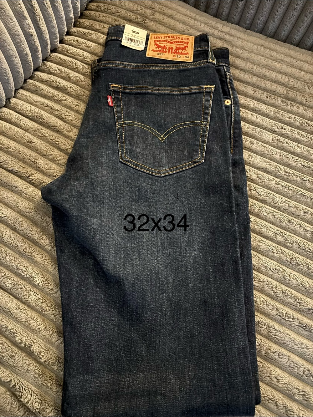 Levi's Men's Indigo Straight Jeans
